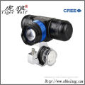 Auminum Zoom Function CREE XML T6 Bicycle Front Light for Wholesaling